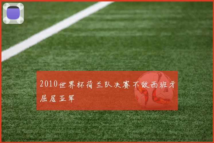 2010世界杯荷兰队决赛不敌西班牙屈居亚军