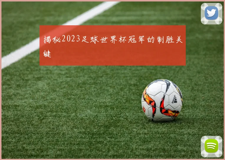 揭秘2023足球世界杯冠军的制胜关键