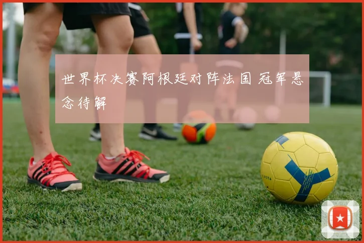 世界杯决赛阿根廷对阵法国 冠军悬念待解