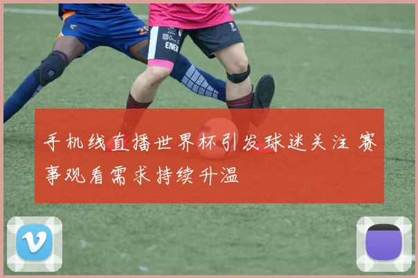 手机线直播世界杯引发球迷关注 赛事观看需求持续升温